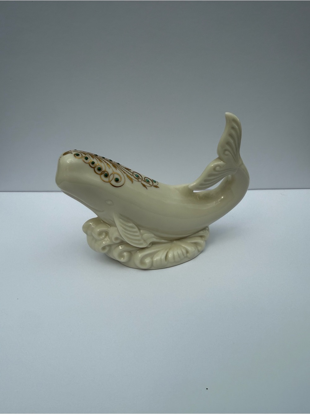 Lenox whale jewels collection vintage 1993